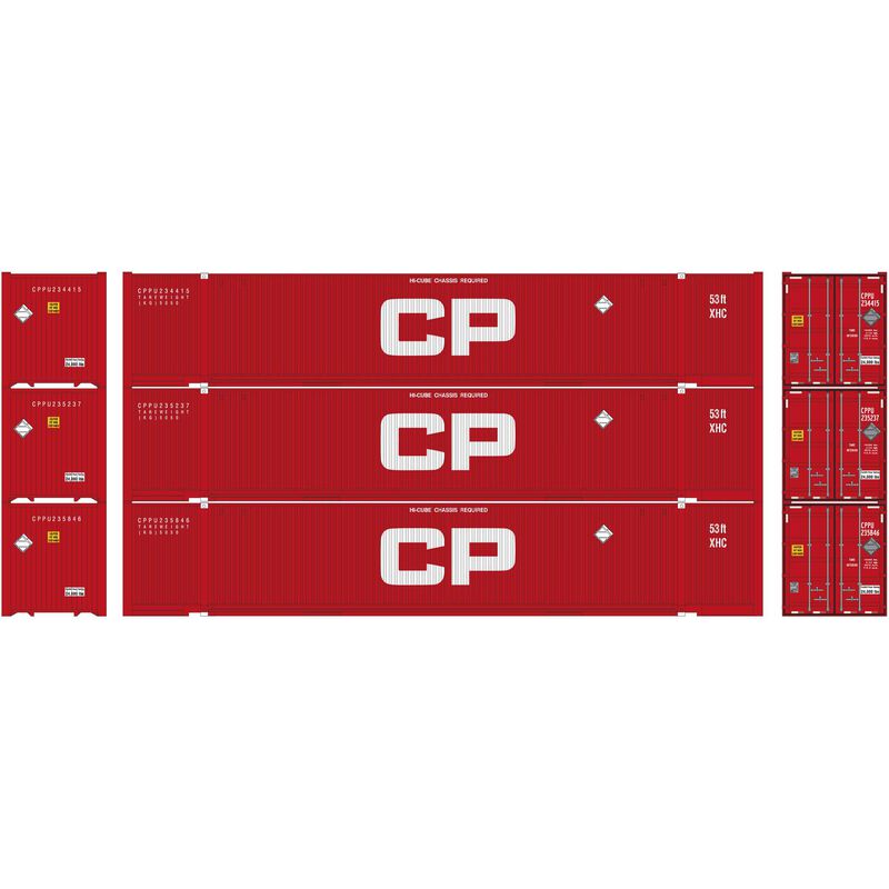 Athearn N 53' Jindo Container, CPR (3) - ATH17762