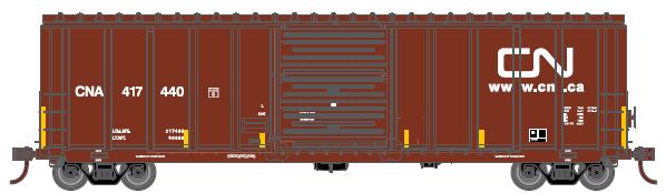 Athearn HO RTR 50' PS 5277 Box, CN #417489 - ATH17825
