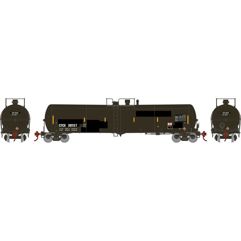 Athearn N 30,000-Gallon Ethanol Tank, CTCX #301127