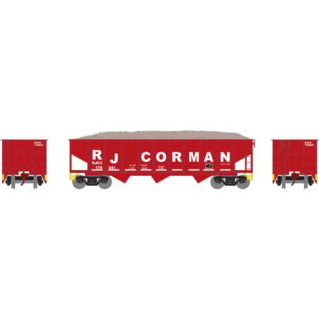 Athearn N 40' Outside Braced Hopper/Load, RJC #176941 - ATH1849