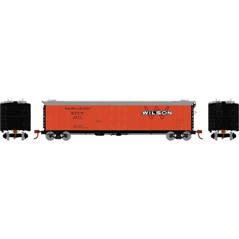 Athearn N 50' Ice Bunker Reefer, WCLX #5077 - ATH2374