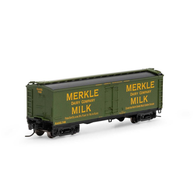 N 40' Pfaudler Milk Car, Merkle #748