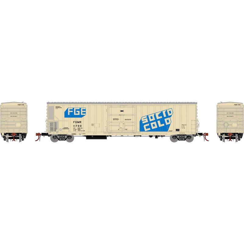 Athearn N FGE 57' Mechanical Reefer, FGE #11700 - ATH24611