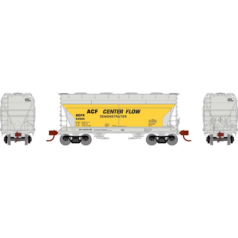 Athearn N ACF 2970 Covered Hopper, ACF Demo #44504 - ATH24666