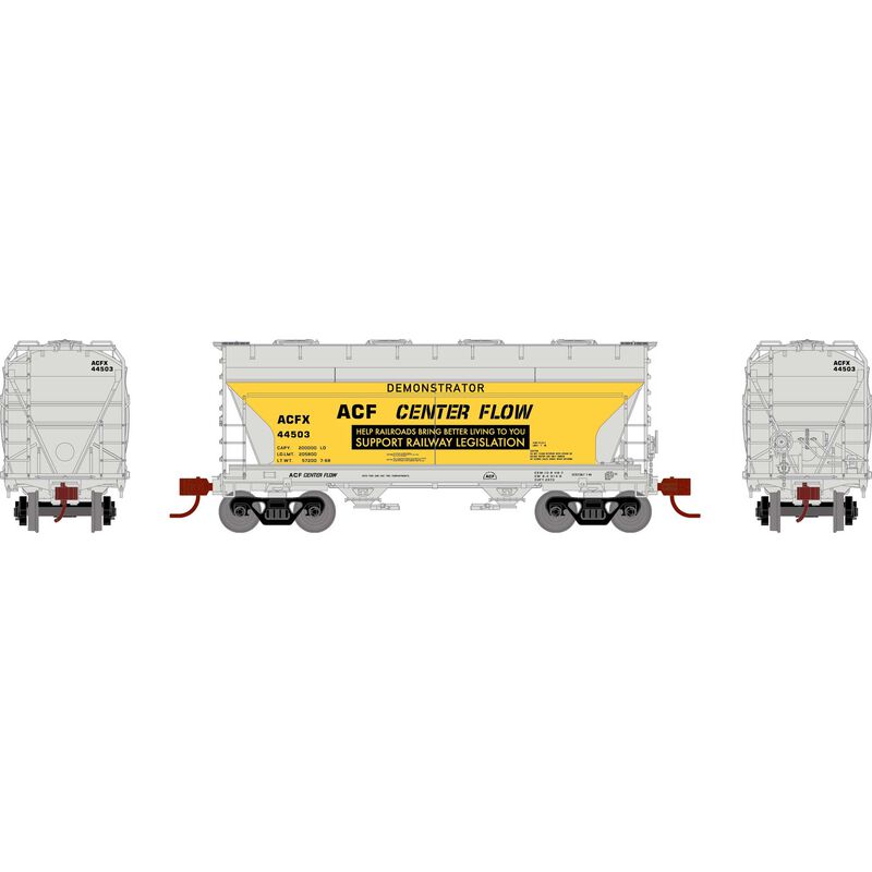 Athearn N ACF 2970 Covered Hopper, ACF Demo #44503 - ATH24667