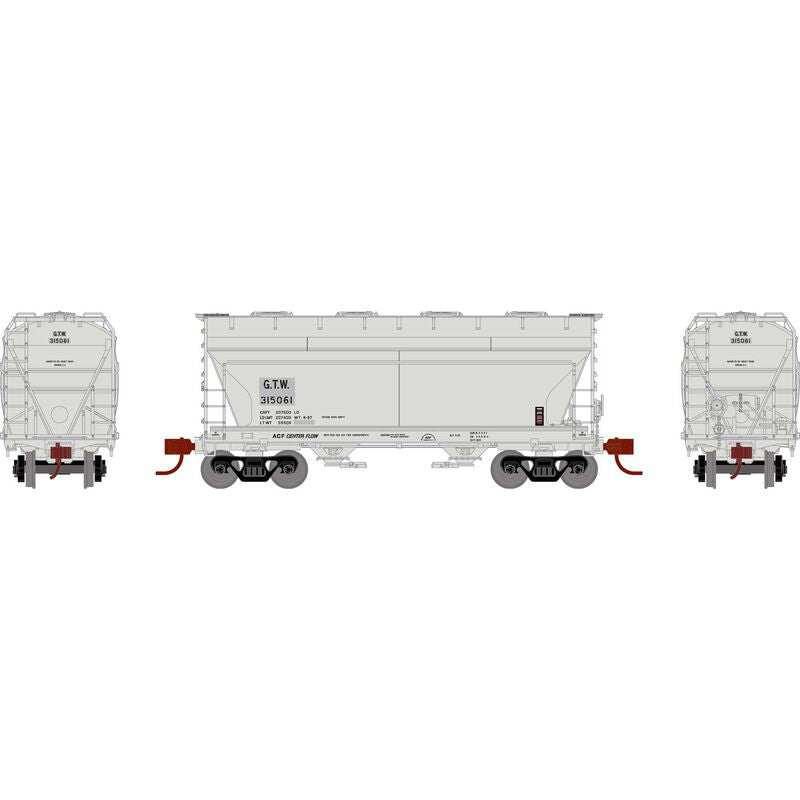 Athearn N ACF 2970 Covered Hopper, GT&W #315061 - ATH24669