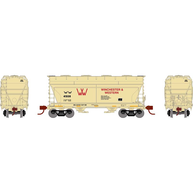 Athearn N ACF 2970 Covered Hopper, W&W #4508 - ATH24677