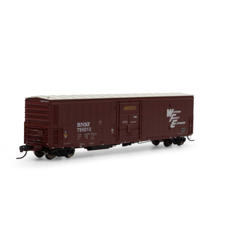 Athearn N FGE 57' Mechanical Reefer w/Sound, BNSF #795010 - ATH24708