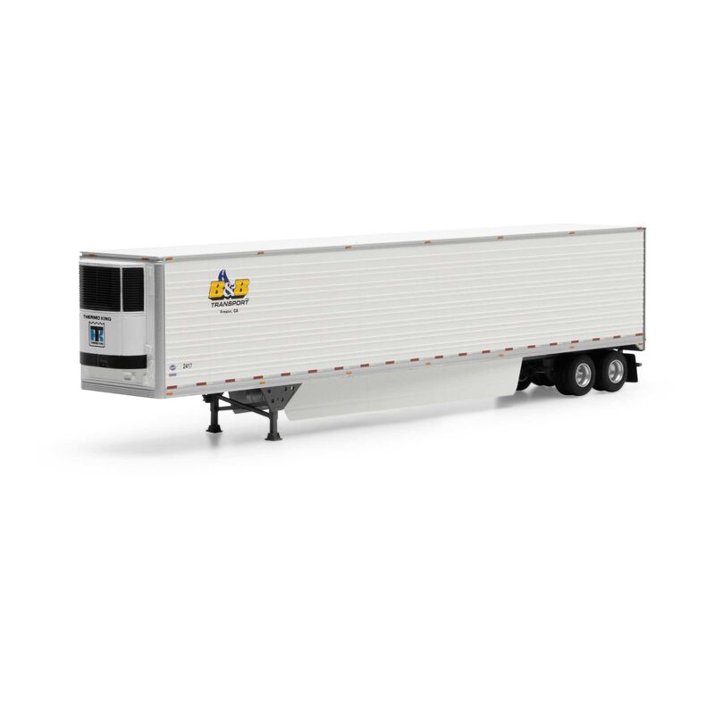 HO 53' Reefer Trailer, B&B Transport #2417