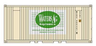 Athearn ATH27874 HO RTR 20' Corrugated Container - ATH27874