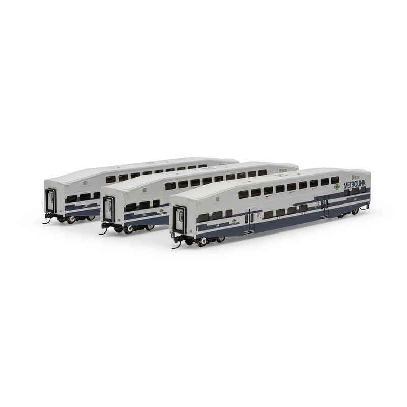 Athearn N Bombardier Coach, SCAX #199/205/210