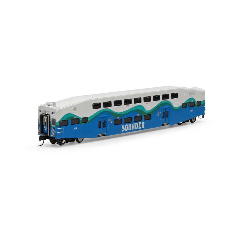 Athearn N Bombardier Passenger Control, SDRX #104