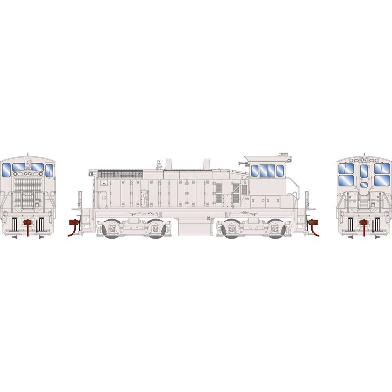 HO RTR SW1500, Undecorated/Standard