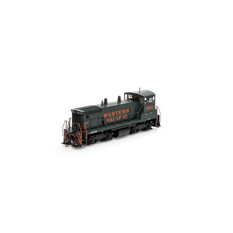 HO RTR SW1500 w/DCC & Sound, Western Pacific #1503