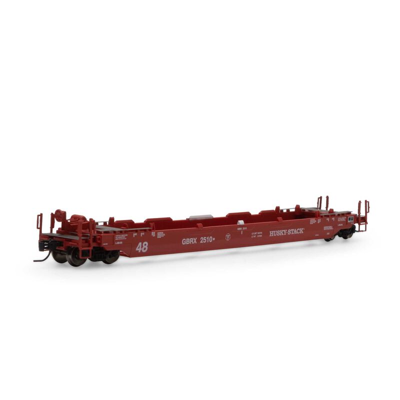 Athearn N 48' Husky Stack Well, GBRX #2510 - ATH3287