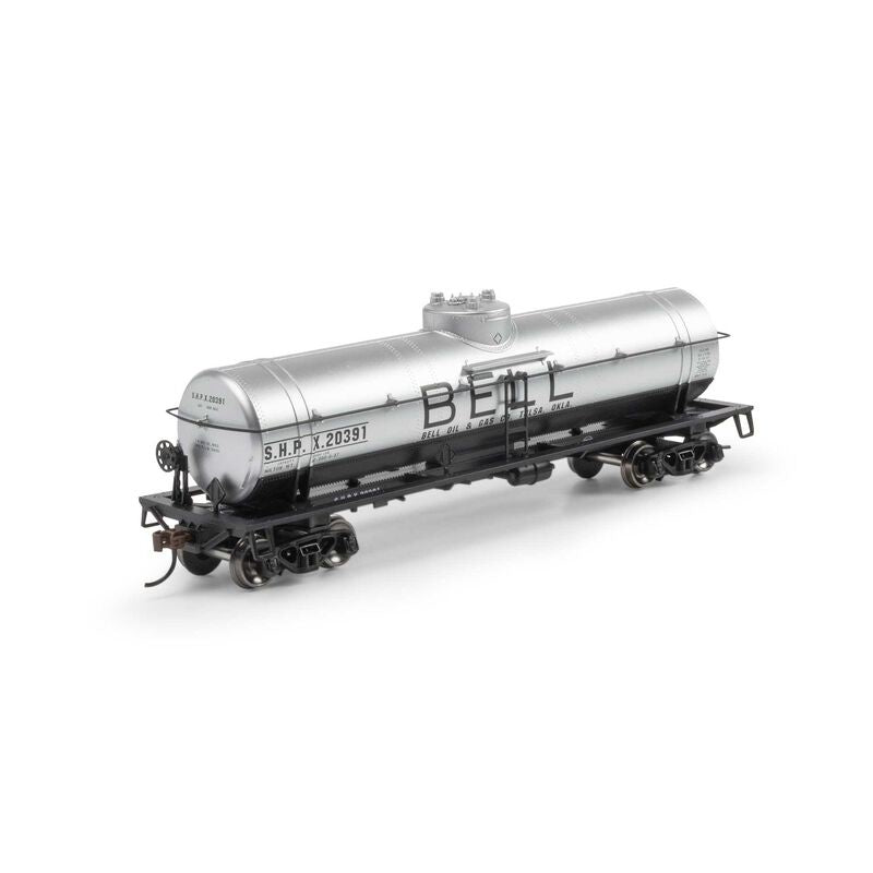 Athearn HO 1-Dome Tank, Bell Oil/SHPX #20391