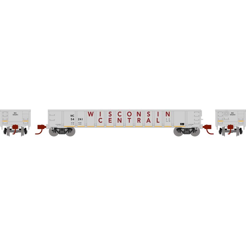 Athearn N 52' Mill Gondola, Wisconsin Central #54241 - ATH3563