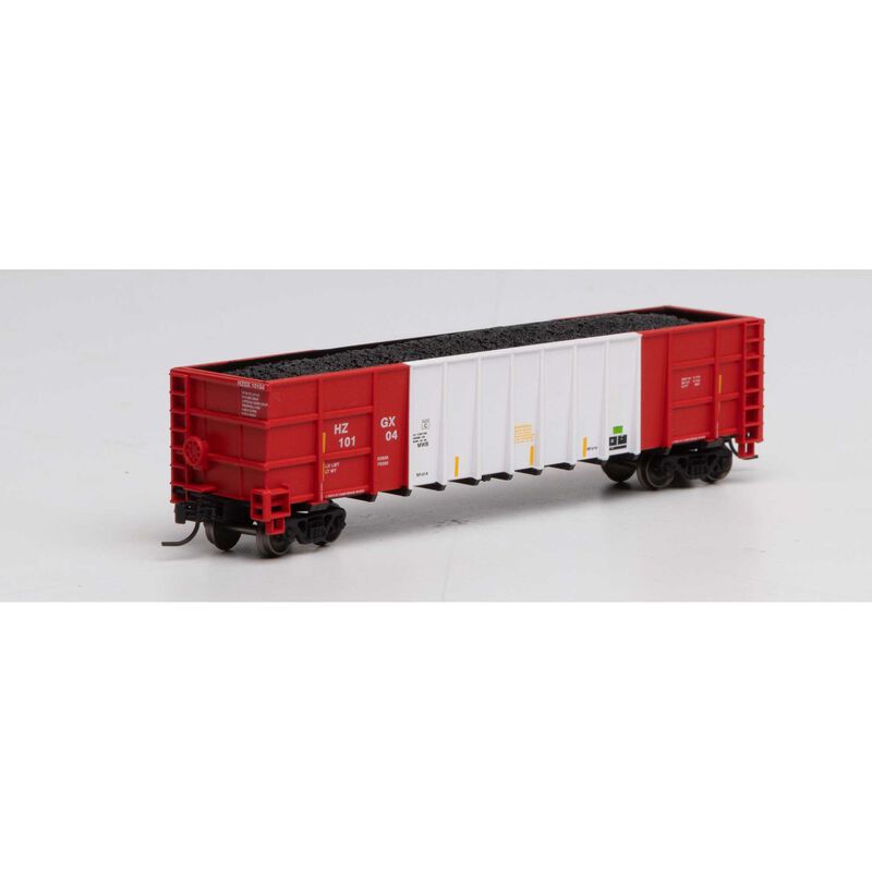 Athearn N Thrall High Side Gondola/Load,Herzog/White#10104 - ATH3840