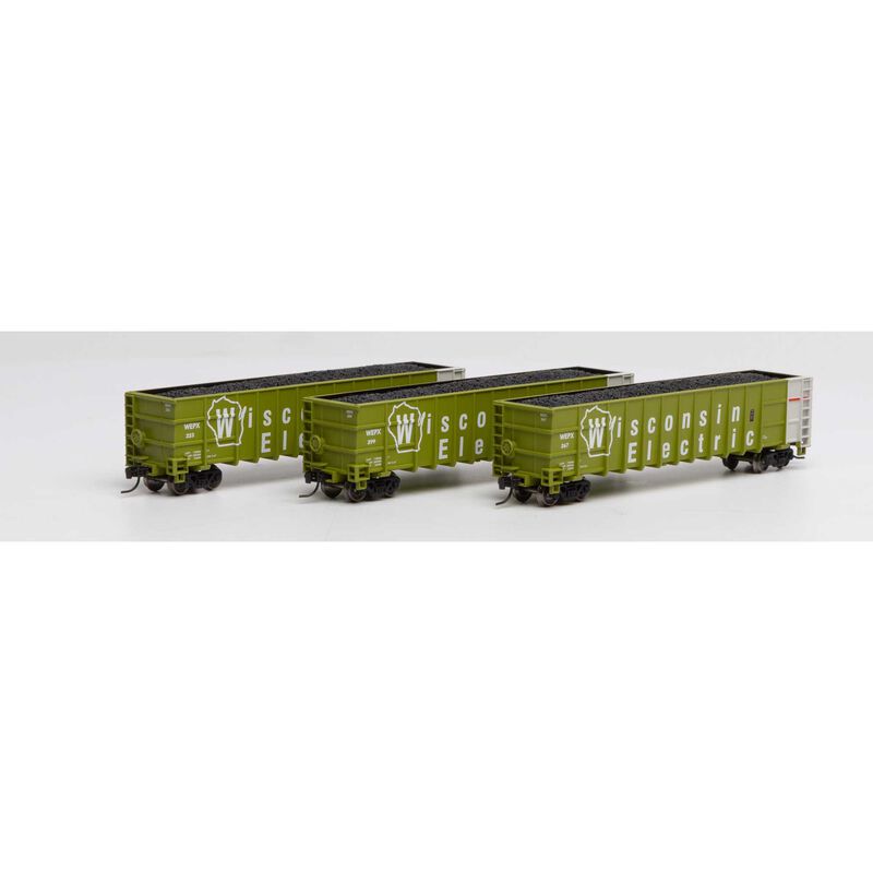 Athearn N Thrall High Side Gondola w/Load, WEPX #2 (3) - ATH3850
