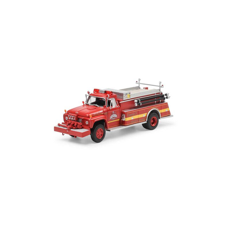 Athearn HO Ford F-850 Fire Truck, Firehouse Diner #911