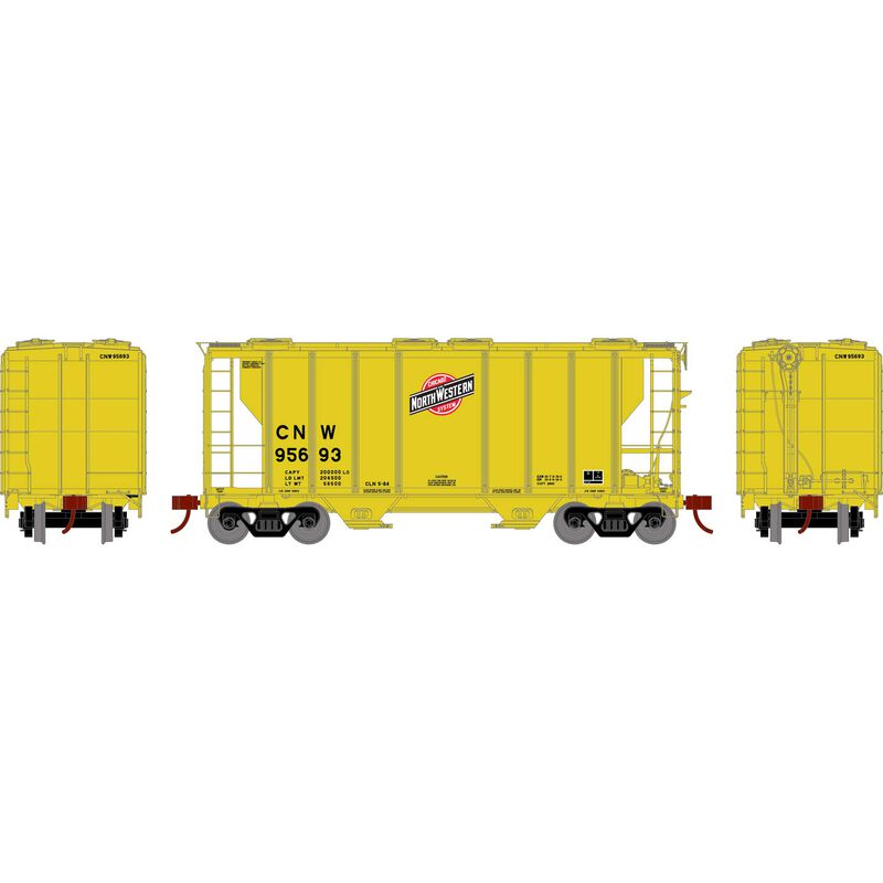 HO PS-2 2600 Covered Hopper, C&NW #95693