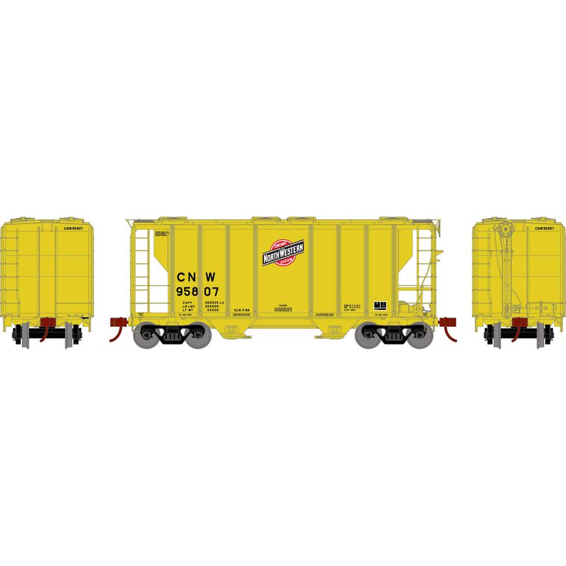 HO PS-2 2600 Covered Hopper, C&NW #95807