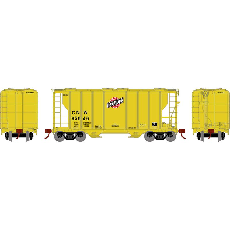 HO PS-2 2600 Covered Hopper, C&NW #95846