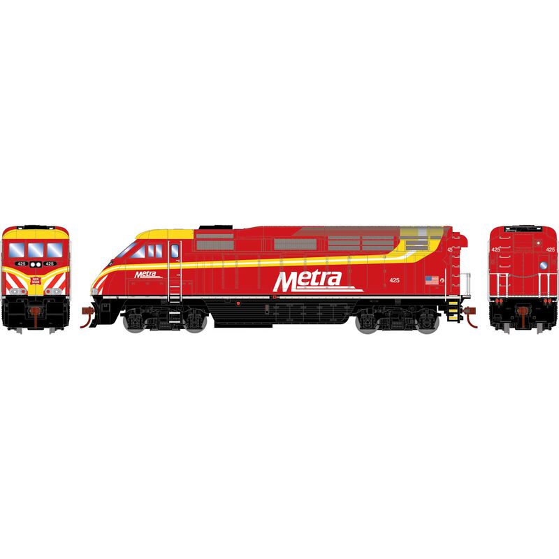 Athearn HO RTR F59PHI, METX #425 - ATH64630