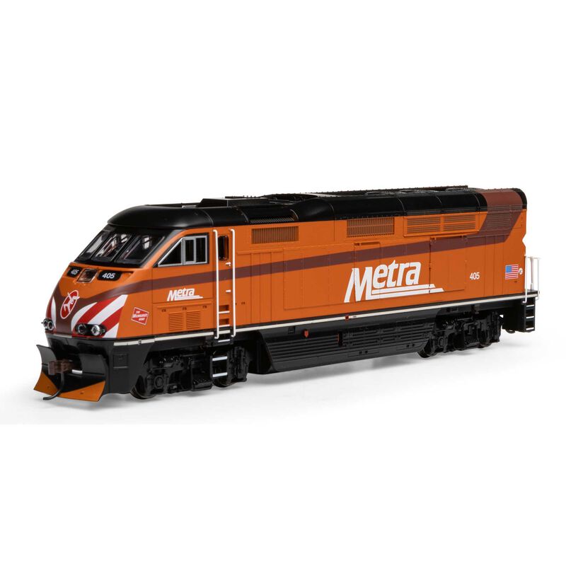 Athearn HO RTR F59PHI w/DCC & Sound, METX #405 - ATH64729