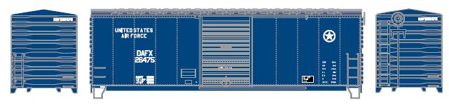 Athearn HO RTR 40' Modernized Box, DFAX #26475 - ATH67472