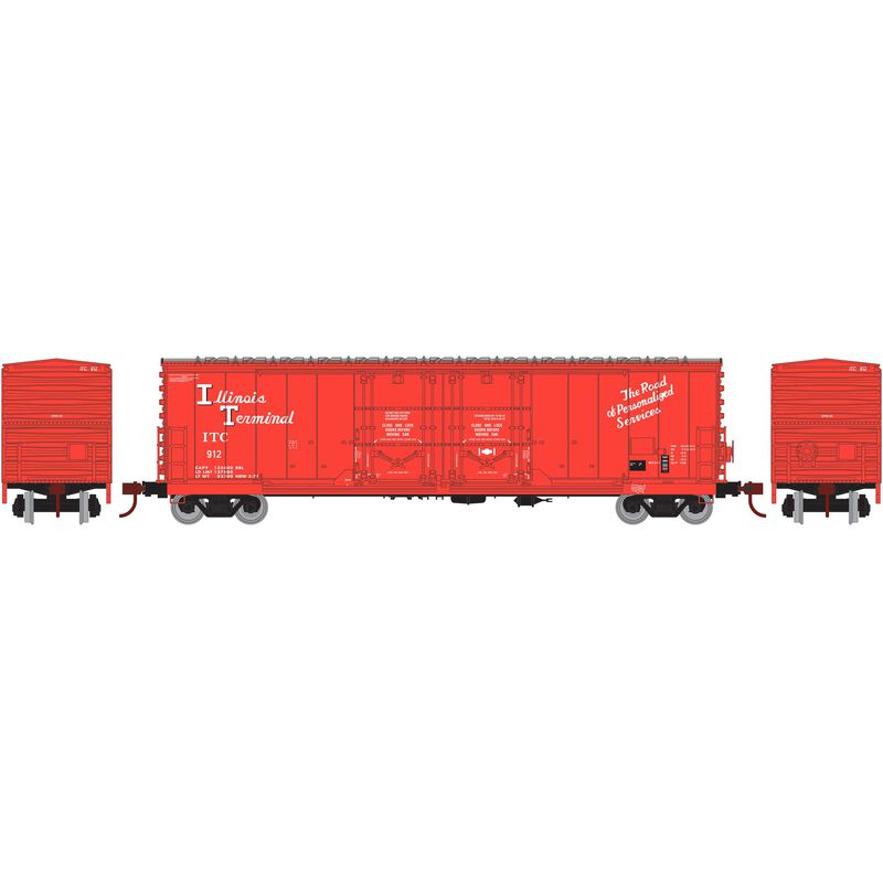 Athearn HO RTR 50' Evans DD Plug Box, ITC #912 - ATH67713