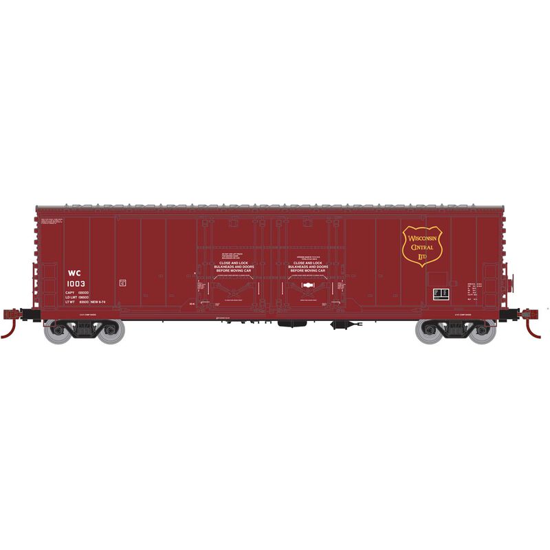 Athearn HO RTR 50' Evans DD Plug Box, WC #1003 - ATH67732