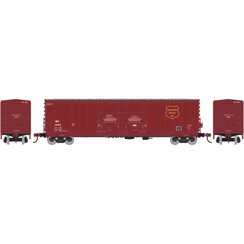 Athearn HO RTR 50' Evans DD Plug Box, WC #1029 - ATH67734