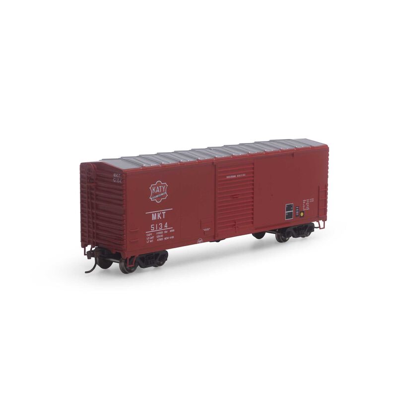 Athearn HO RTR 40' Modern Box, MKT/Red #5134 - ATH67749