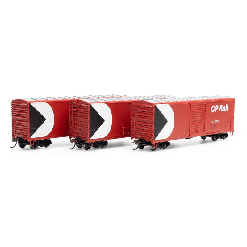 Athearn HO 40' Modern Box Car, CPR #17024/17029/17035