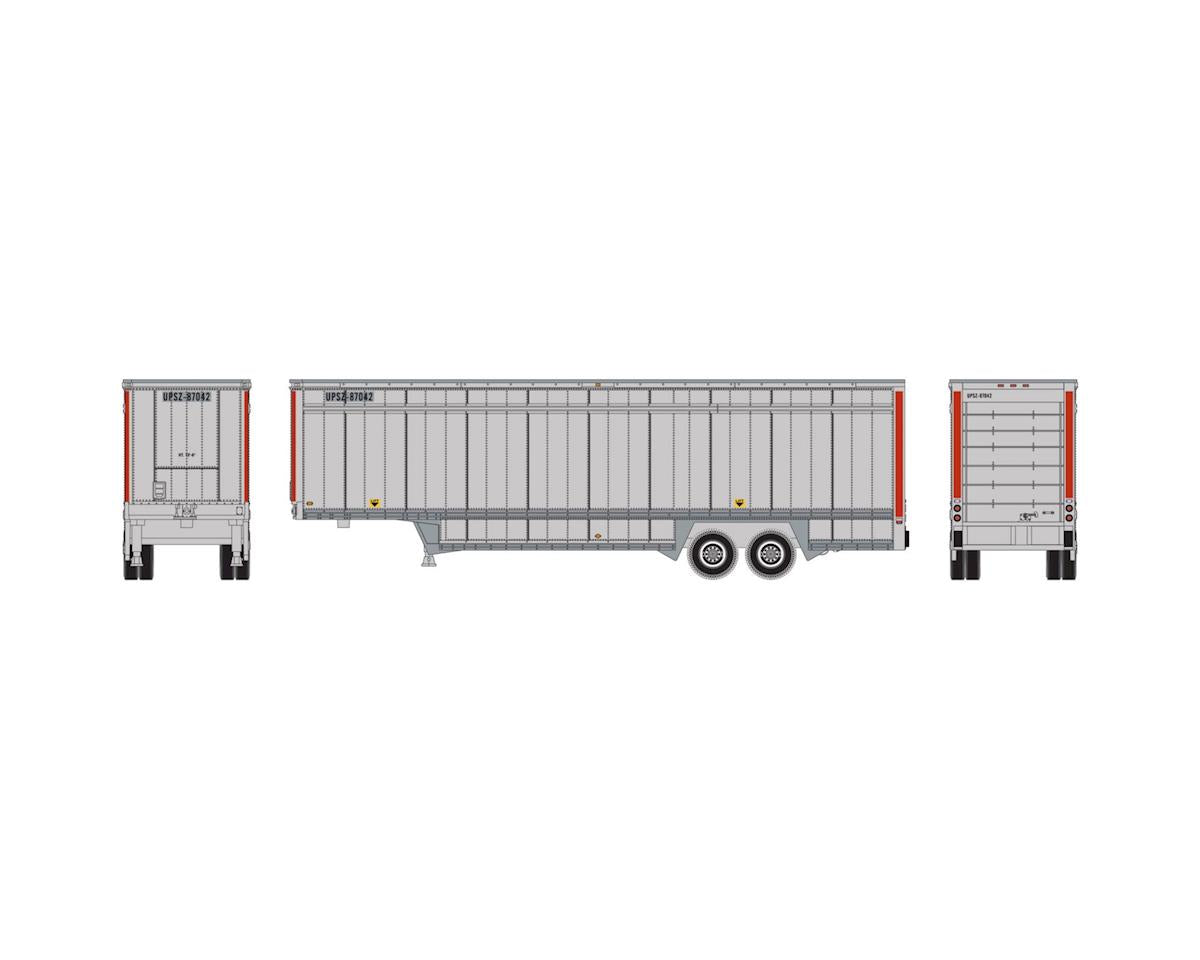 Athearn ATH6903 N 40' Drop Sill Parcel Trailer, - ATH6903