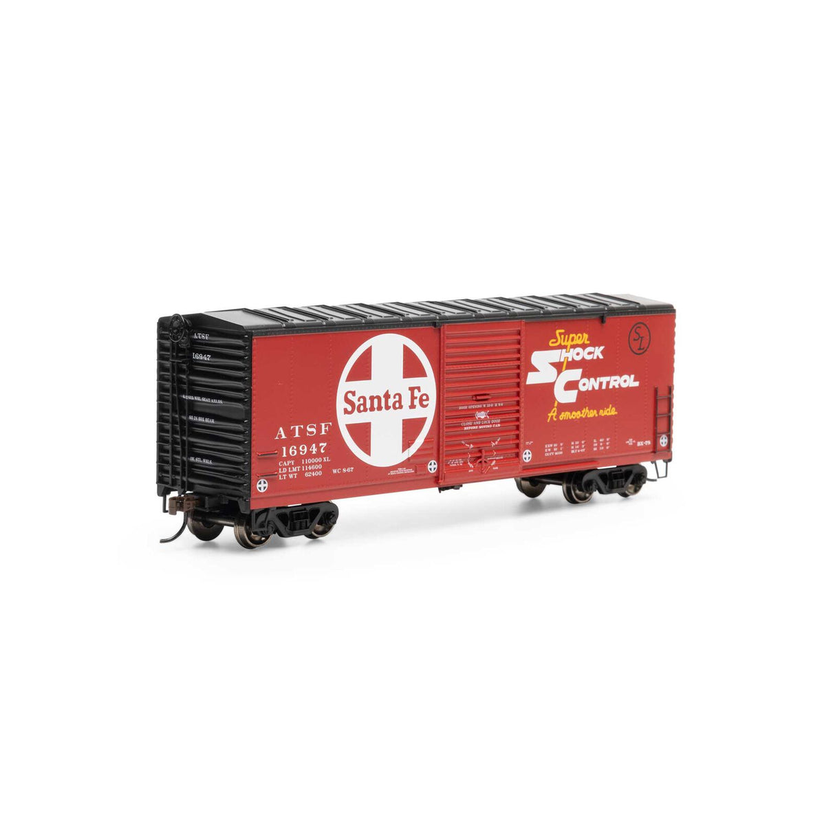 Athearn HO 40' Modern Box Car, ATSF #16947