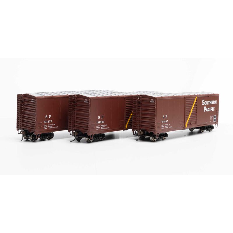 Athearn HO 40' Modern Box Car, SP #191099/191478/191637(3)