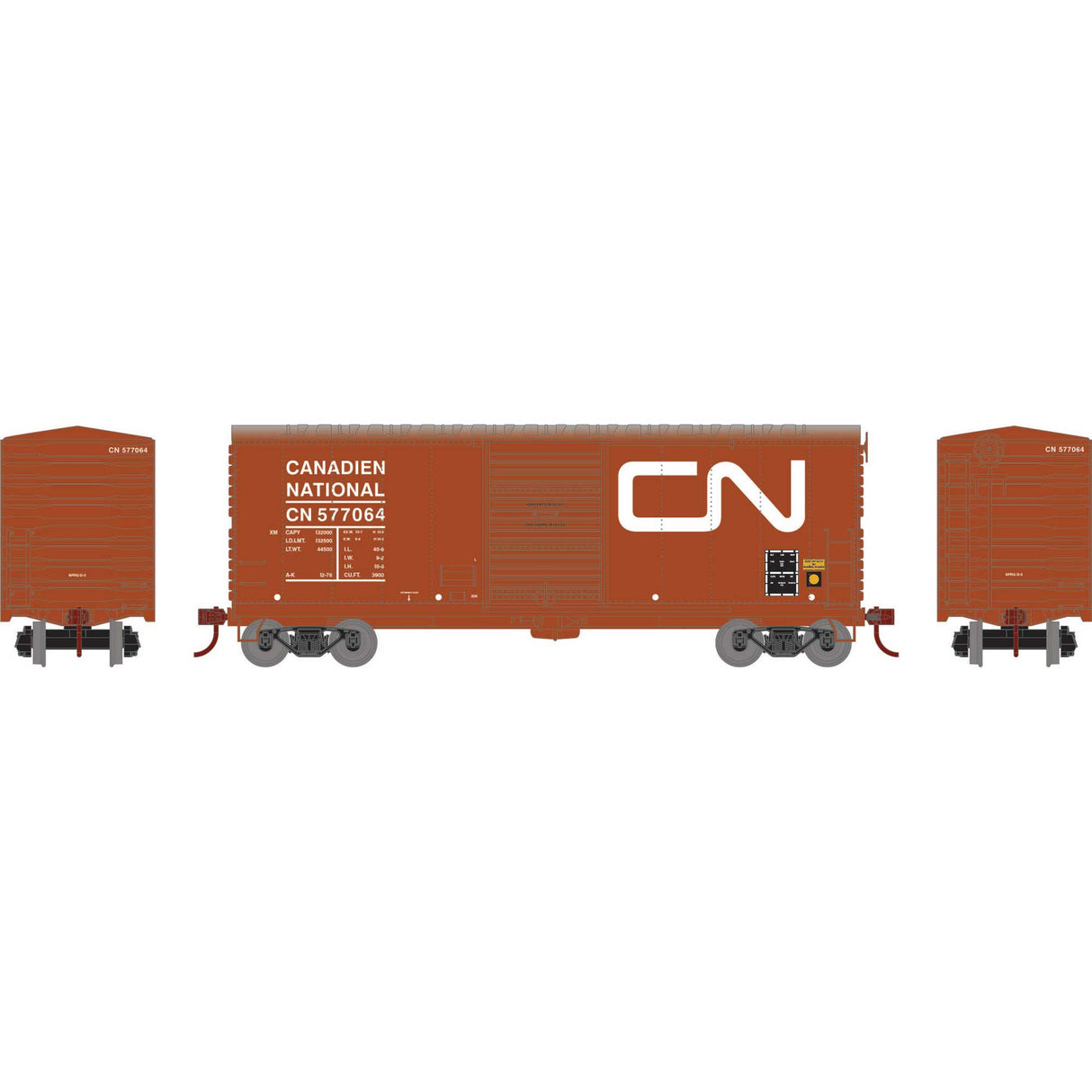 Athearn HO 40' Modern Box Car, CN #577064