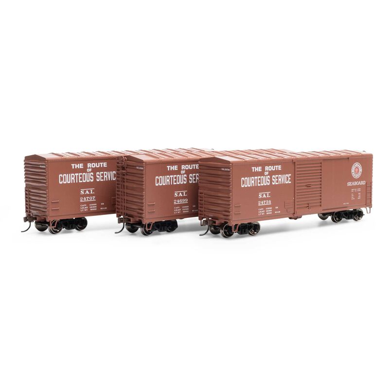 Athearn HO 40' Modern Box Car, SAL #24699/24707/24734