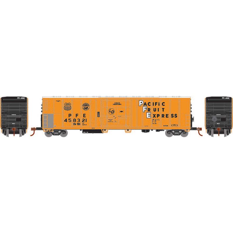 Athearn HO RTR 57' PCF Mechanical Reefer, PFE #458321 - ATH71048