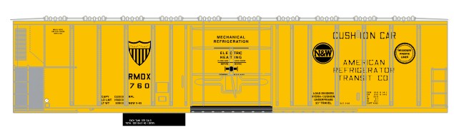 Athearn HO RTR 57' Mechanical Reefer, RMDX #774 - ATH71442