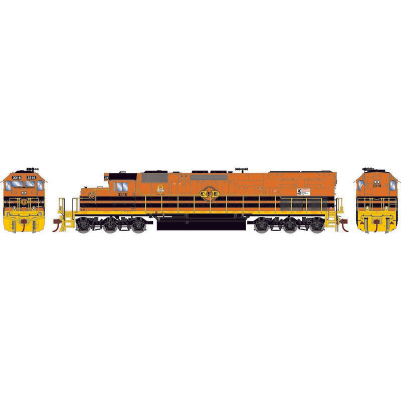 Athearn HO SD40T-2, CFE #3316