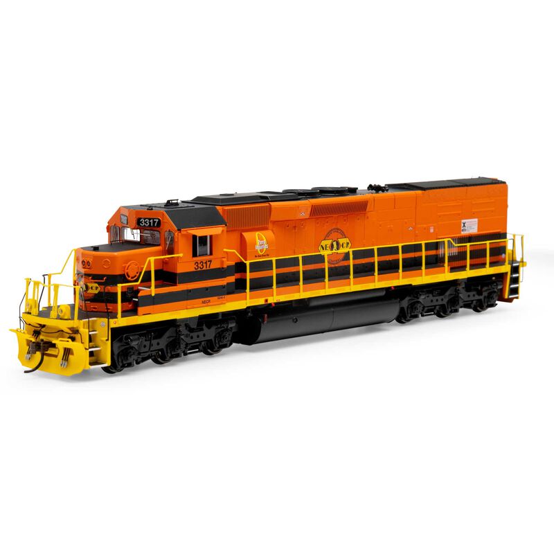 Athearn HO SD40T-2 w/DCC & Sound, NECR #3317