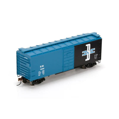 Athearn HO RTR 40' Superior Door Box, B&M #76492 - ATH71985