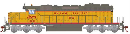 Athearn HO RTR SD40-2, UP #8019 - ATH72003
