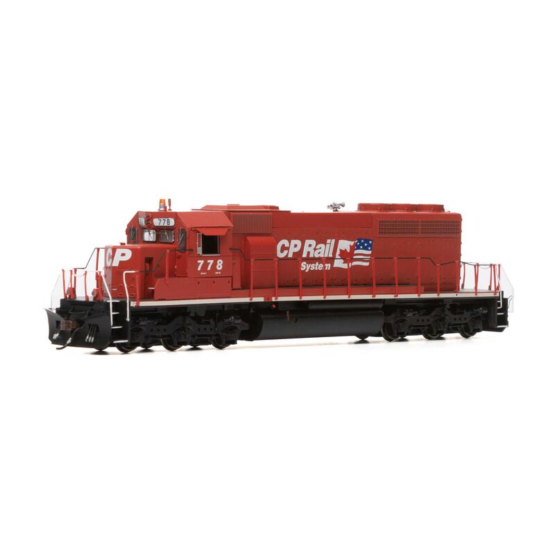 Athearn HO RTR SD40-2, CPR/Dual Flags #778 - ATH72011