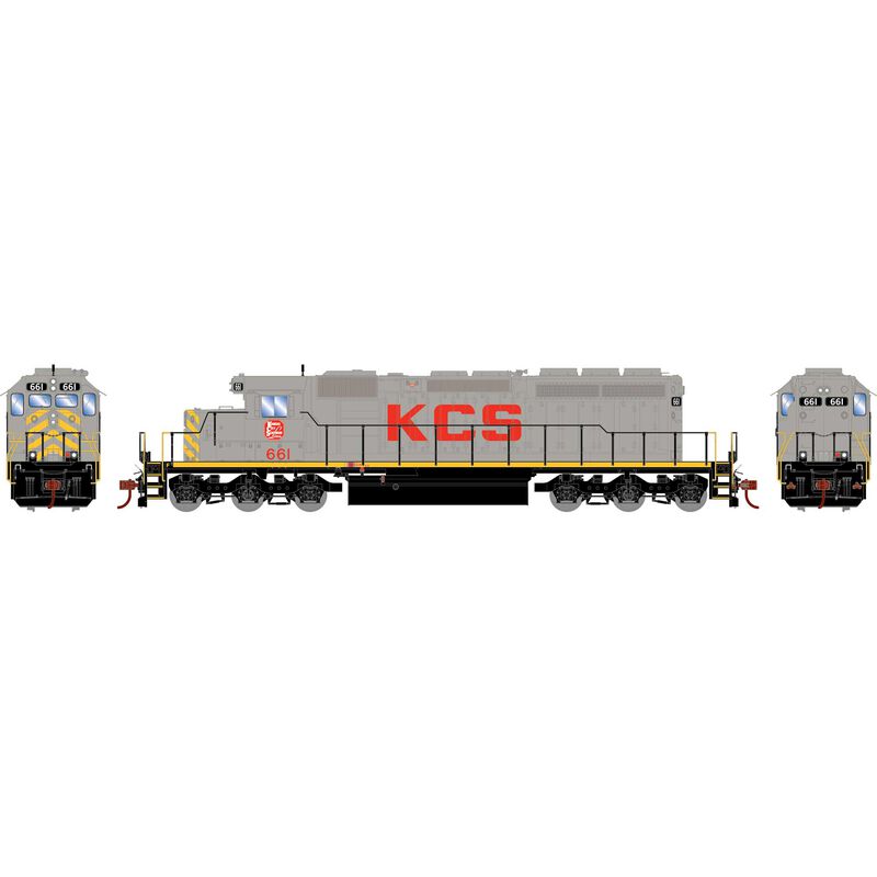 Athearn HO RTR SD40-2, KCS #661 - ATH72090
