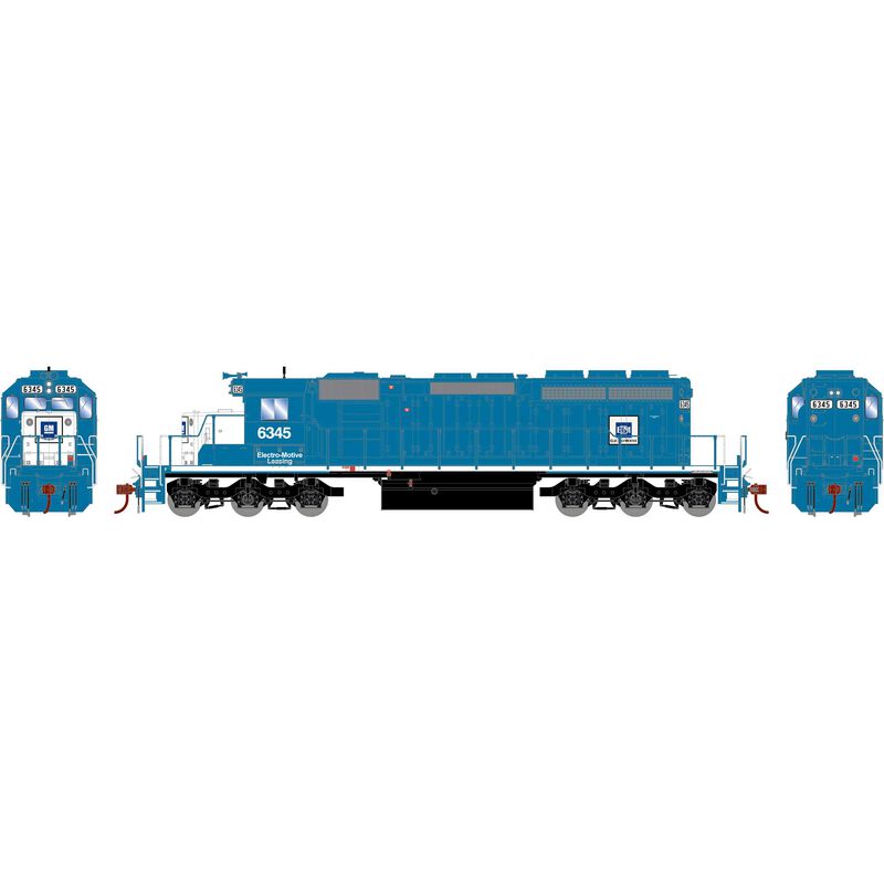 Athearn HO RTR SD40-2 w/DCC & T2 Sound, EMDX #6345 - ATH72192