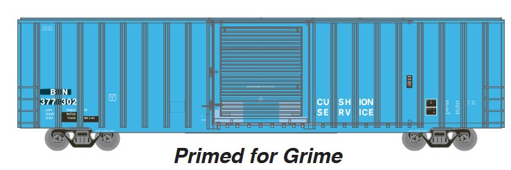 Athearn HO RTR 60' ICC HC BOX, BN #377302 - ATH72764